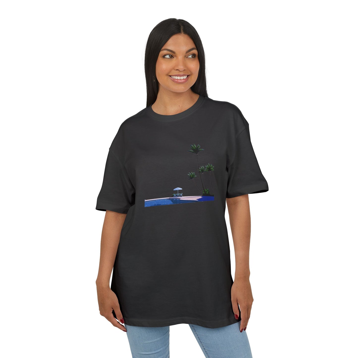 POOLSIDE Unisex Heavy Oversize Tee