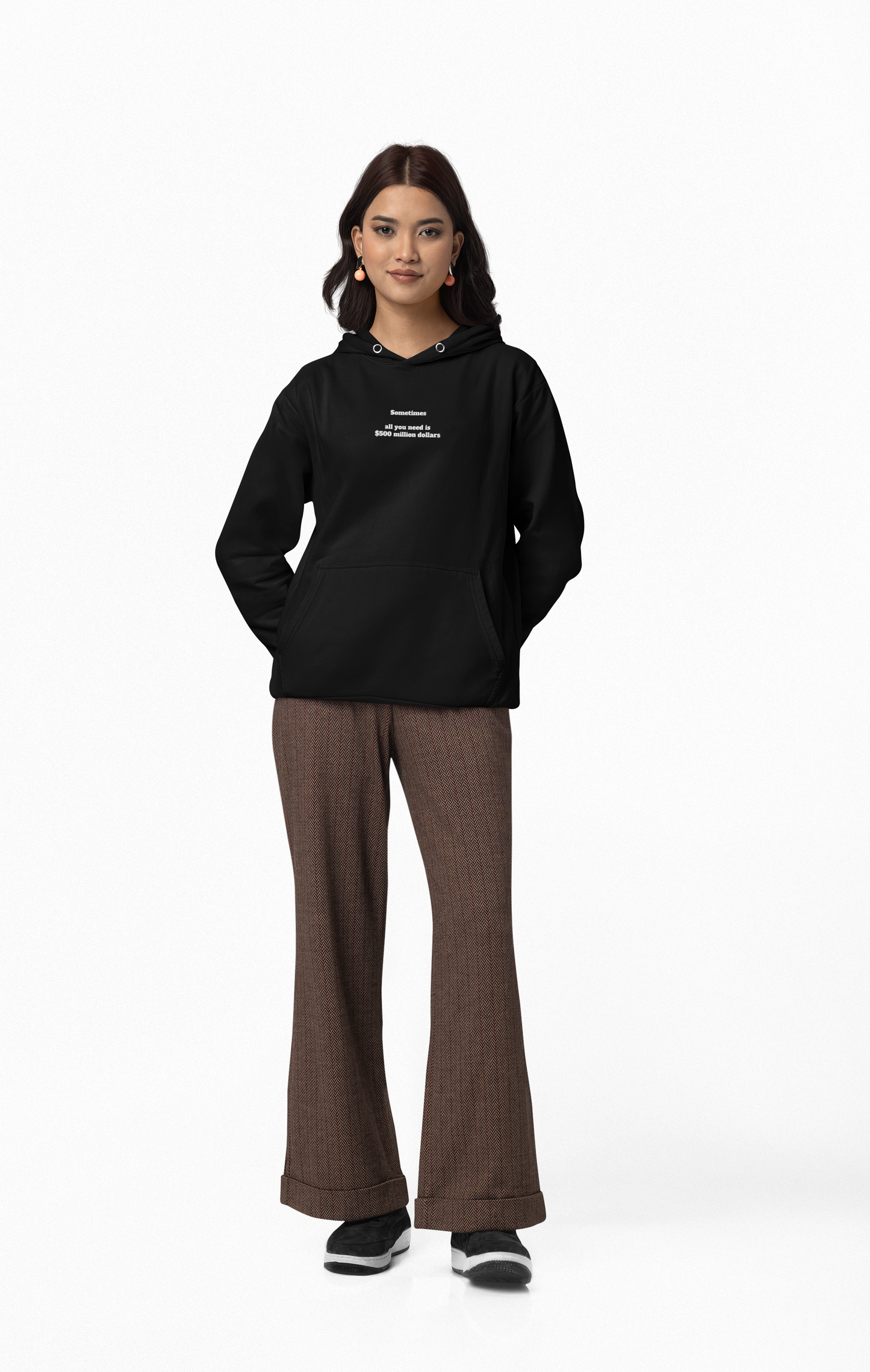 SOMETIMES Heavy Blend™ Hooded Sweatshirt