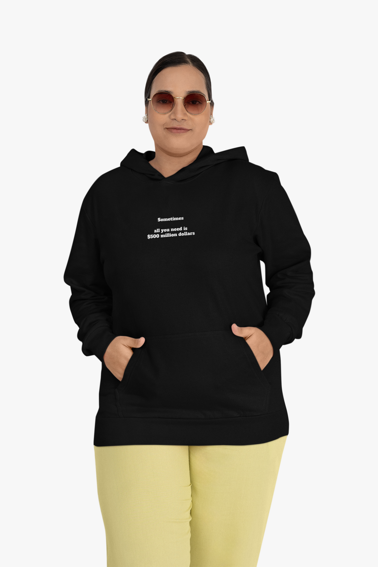 SOMETIMES Heavy Blend™ Hooded Sweatshirt