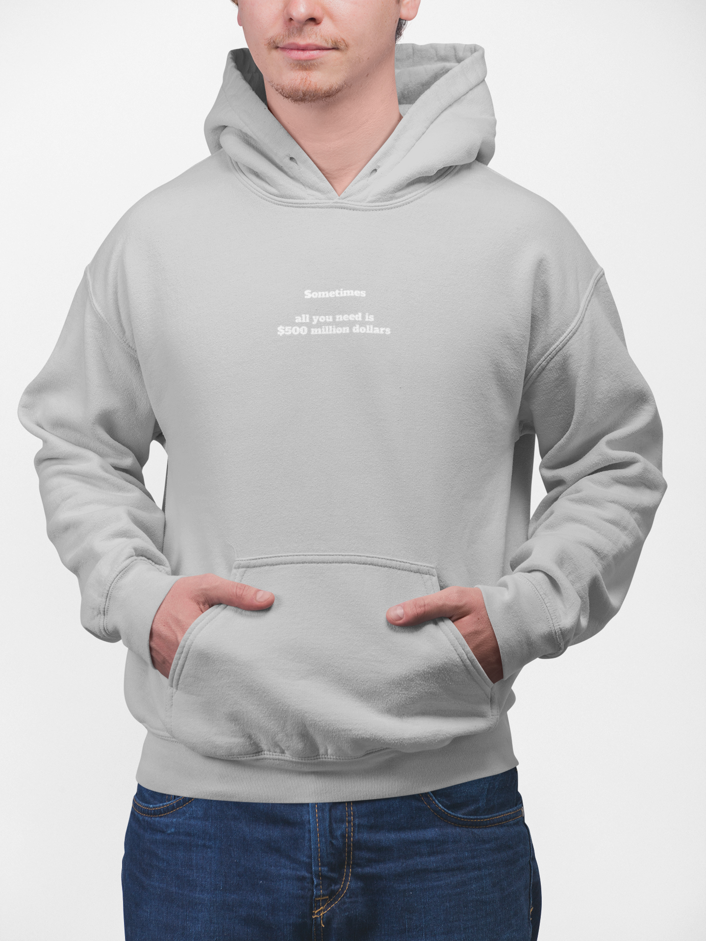 SOMETIMES Heavy Blend™ Hooded Sweatshirt