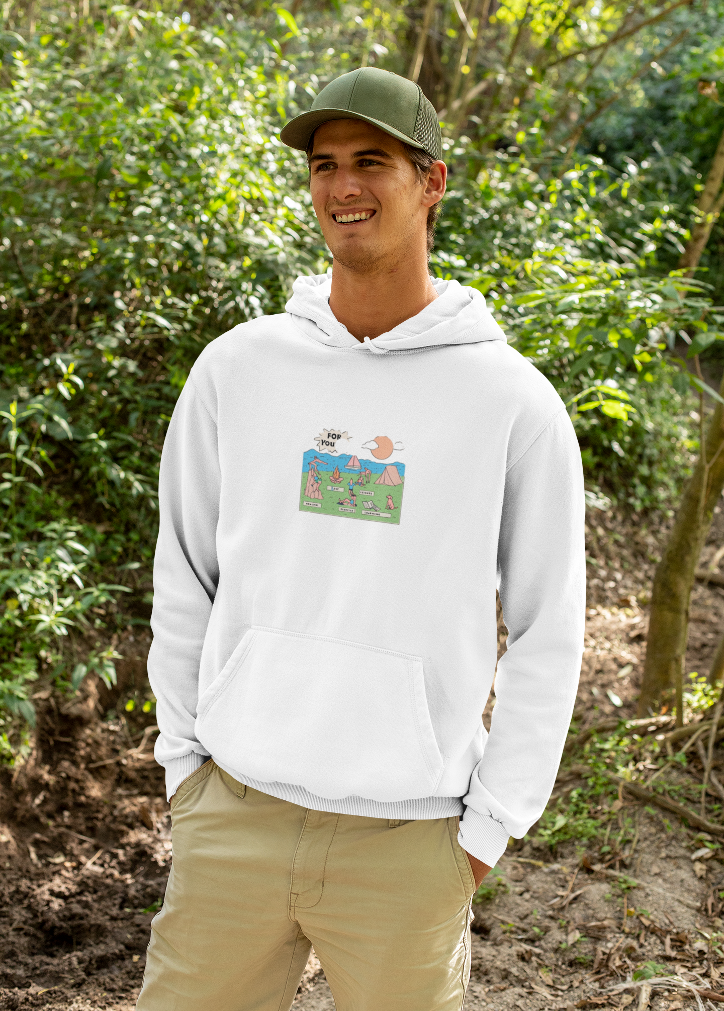 FOR YOU Heavy Blend™ Hooded Sweatshirt