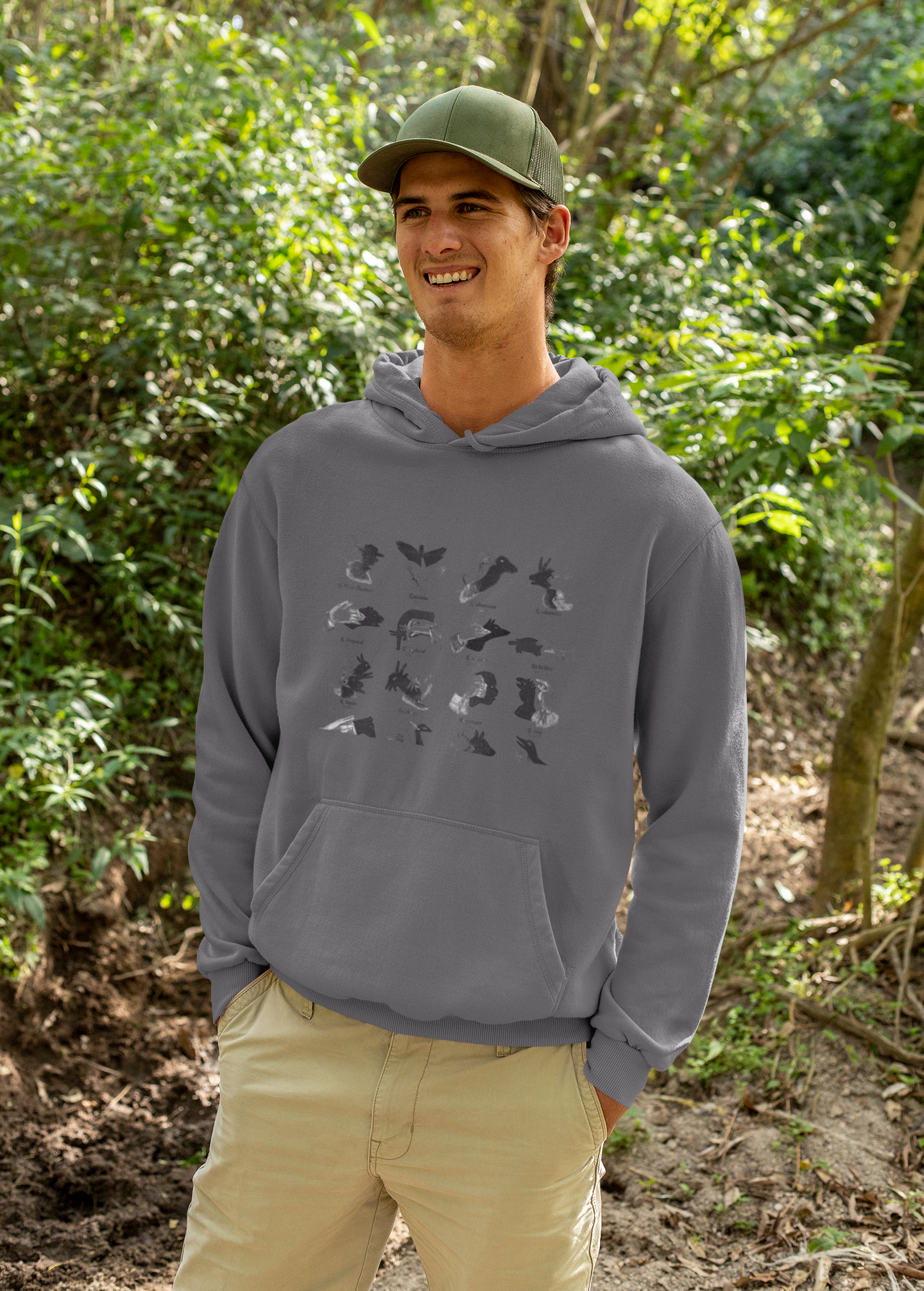 HELPING HANDS Heavy Blend™ Hooded Sweatshirt