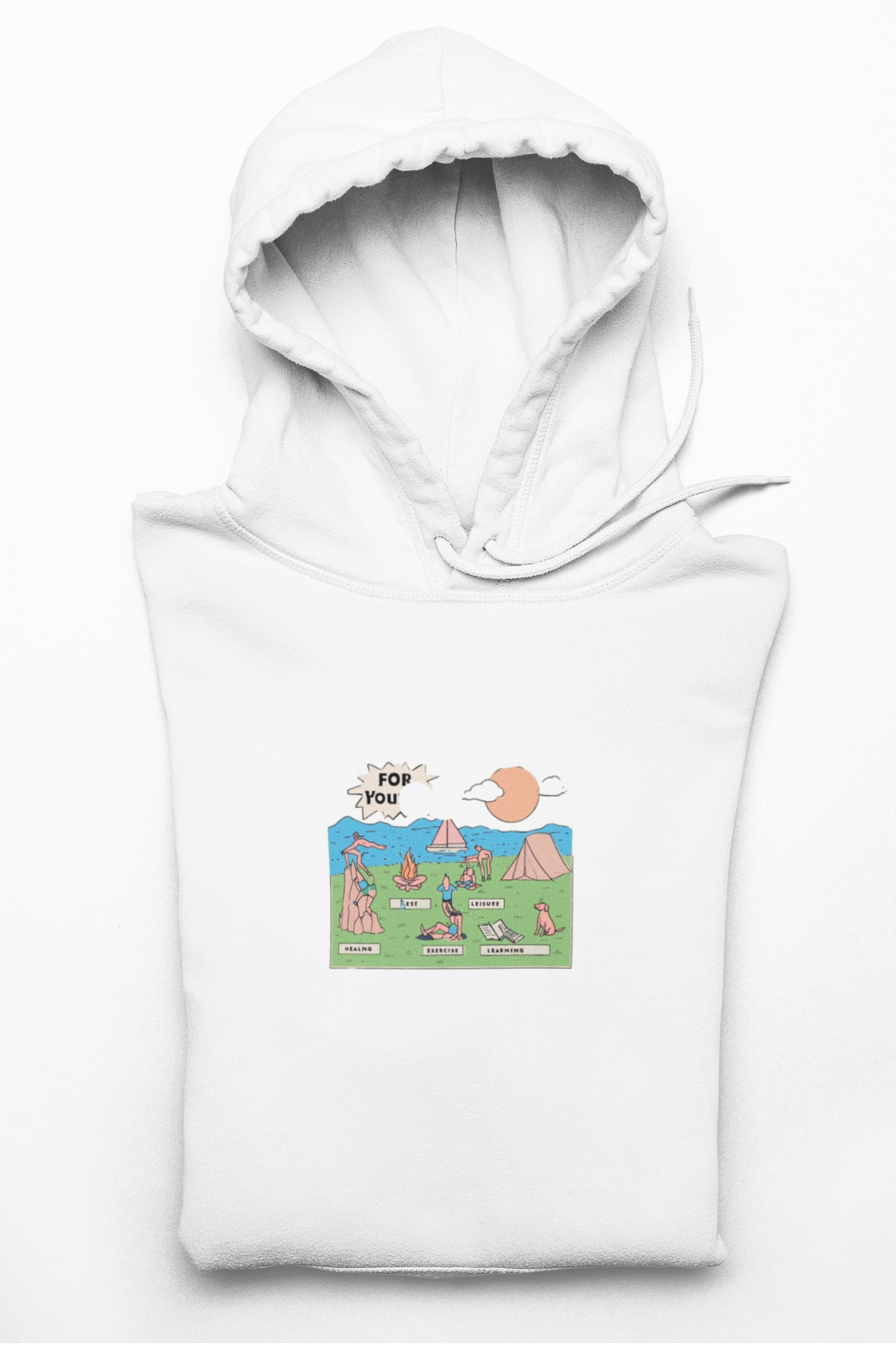 FOR YOU Heavy Blend™ Hooded Sweatshirt