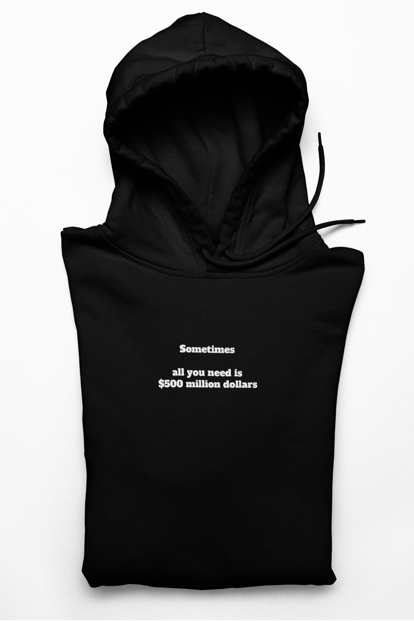 SOMETIMES Heavy Blend™ Hooded Sweatshirt